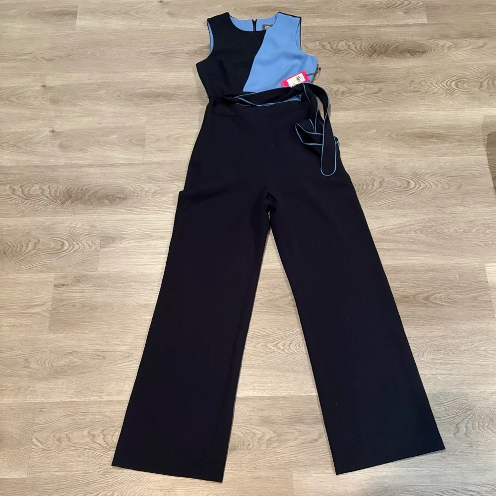 Vince Camuto Colorblock Jumpsuit - Picture 3 of 15